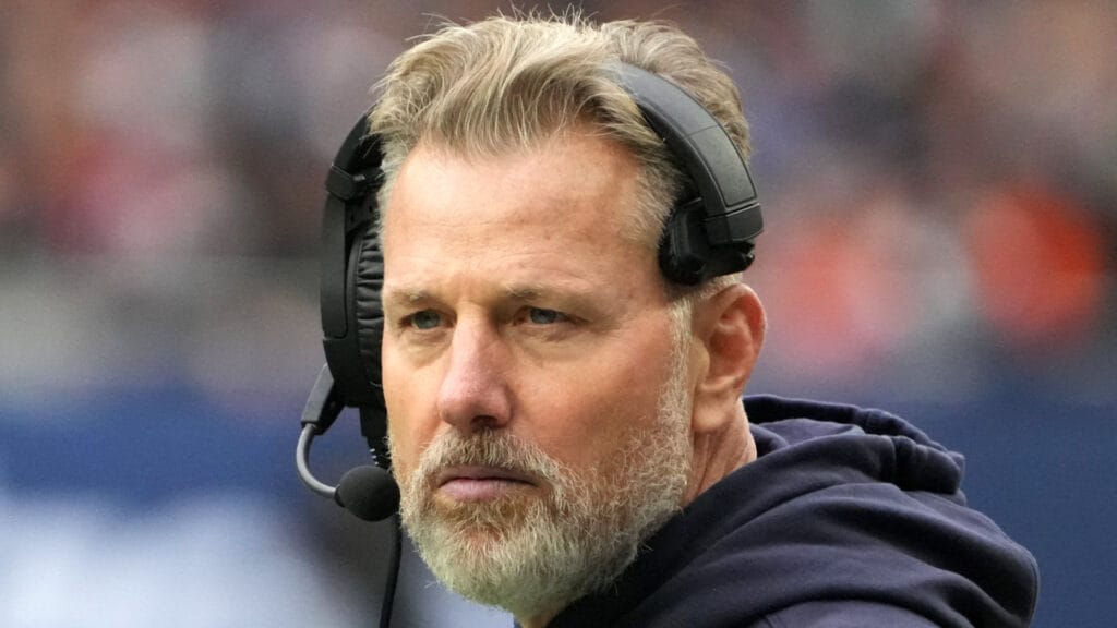 Chicago Bears head coach Matt Eberflus