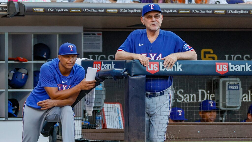 New White Sox manager Will Venable, during his time coaching on Bruce Bochy's staff