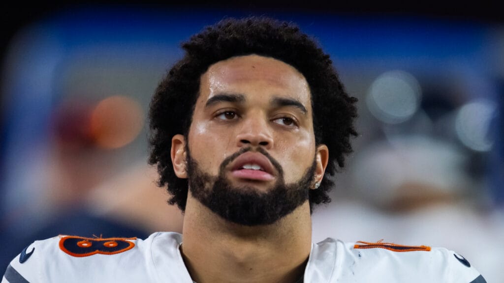 Chicago Bears quarterback Caleb Williams