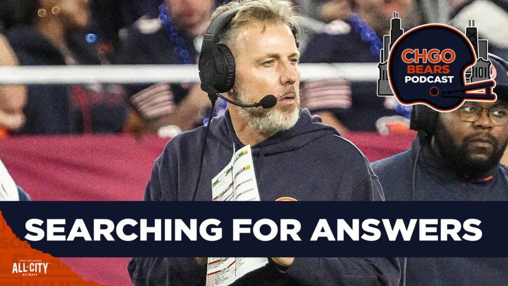 CHGO Bears Podcast: NO CHANGES: Matt Eberflus sticking with Shane Waldron as Bears “search for answers”