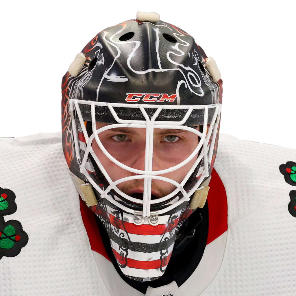 Blackhawks Beat: How Arvid Söderblom changed his game