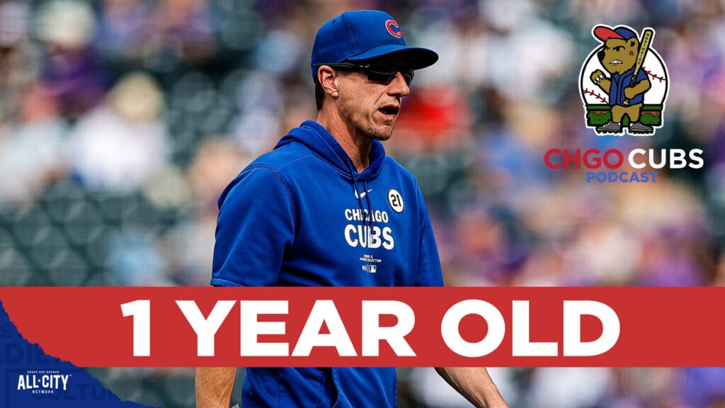 Craig Counsell has completed one full year as the Cubs manager.
