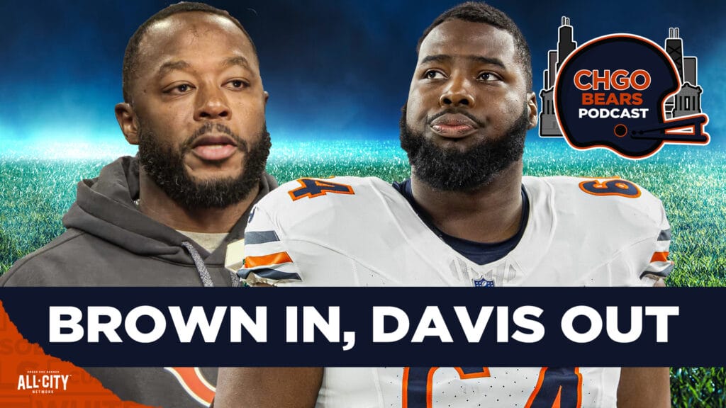 CHGO Bears Podcast: Thomas Brown introduced as new OC, Nate Davis cut by Chicago Bears