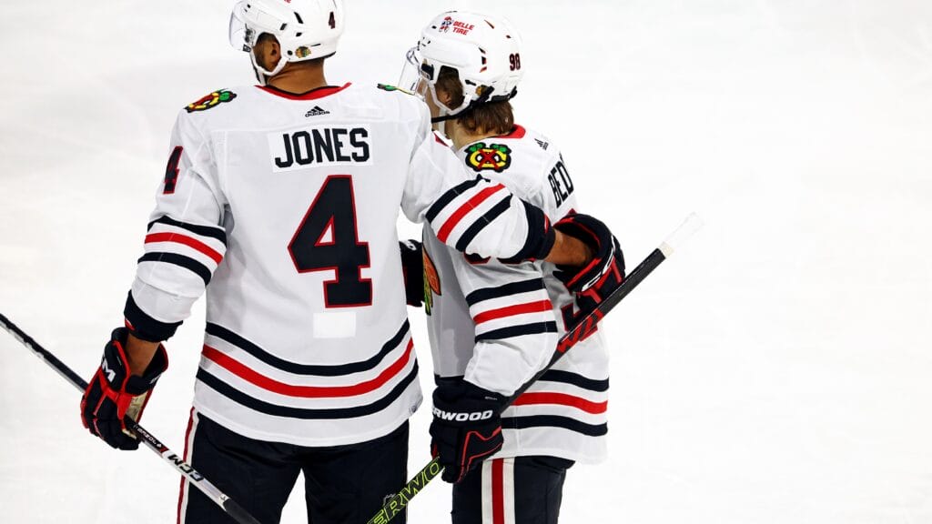 Blackhawks Game Day Preview: Seth Jones & Taylor Hall out, as Connor Bedard returns home
