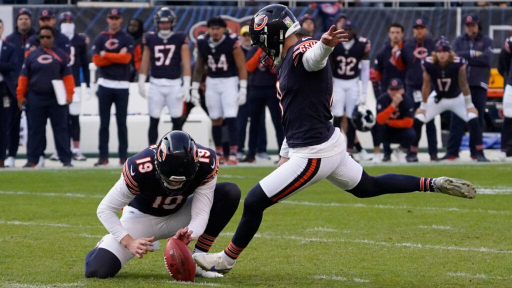 Chicago Bears kicker Cairo Santos