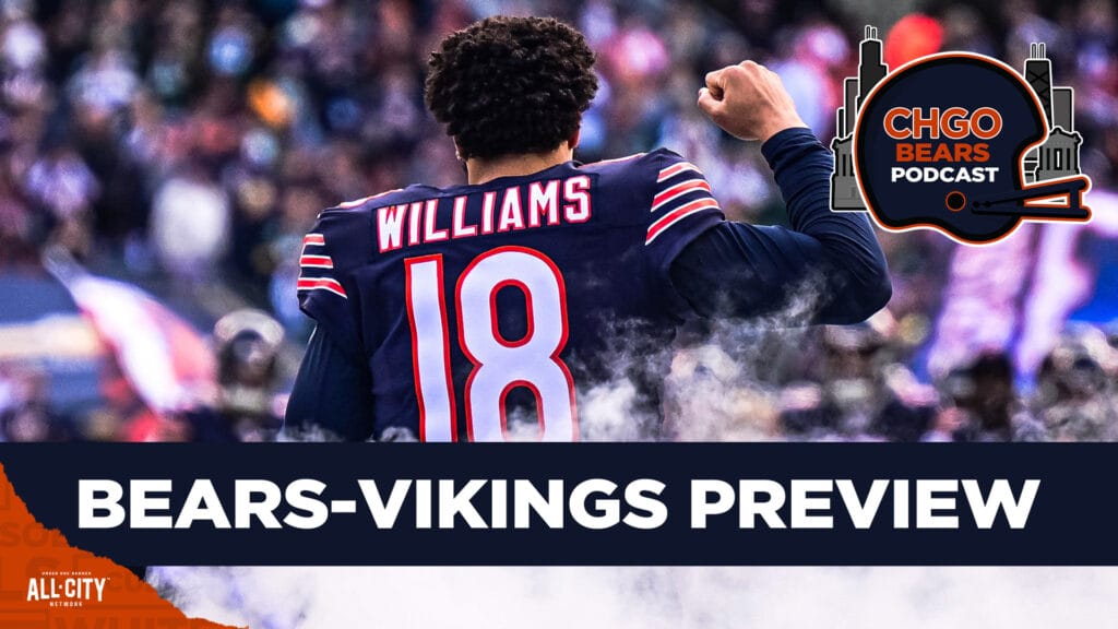 CHGO Bears Podcast: How will Thomas Brown use Caleb Williams to attack the Minnesota Vikings?