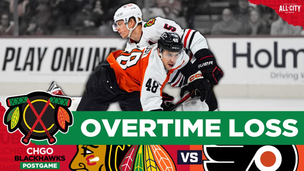 CHGO Blackhawks Podcast: Matvei Michkov, Flyers beat Chicago Blackhawks in OVERTIME