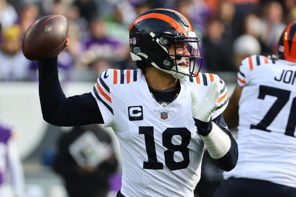 Chicago Bears quarterback Caleb Williams