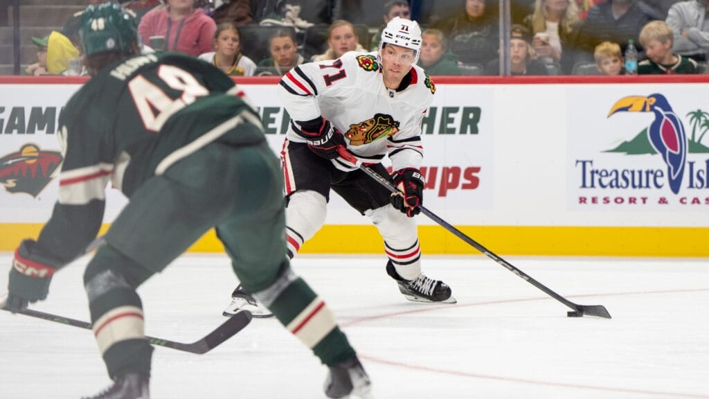 Blackhawks Game Day Preview: Taylor Hall & Co look to extend point streak in Minnesota