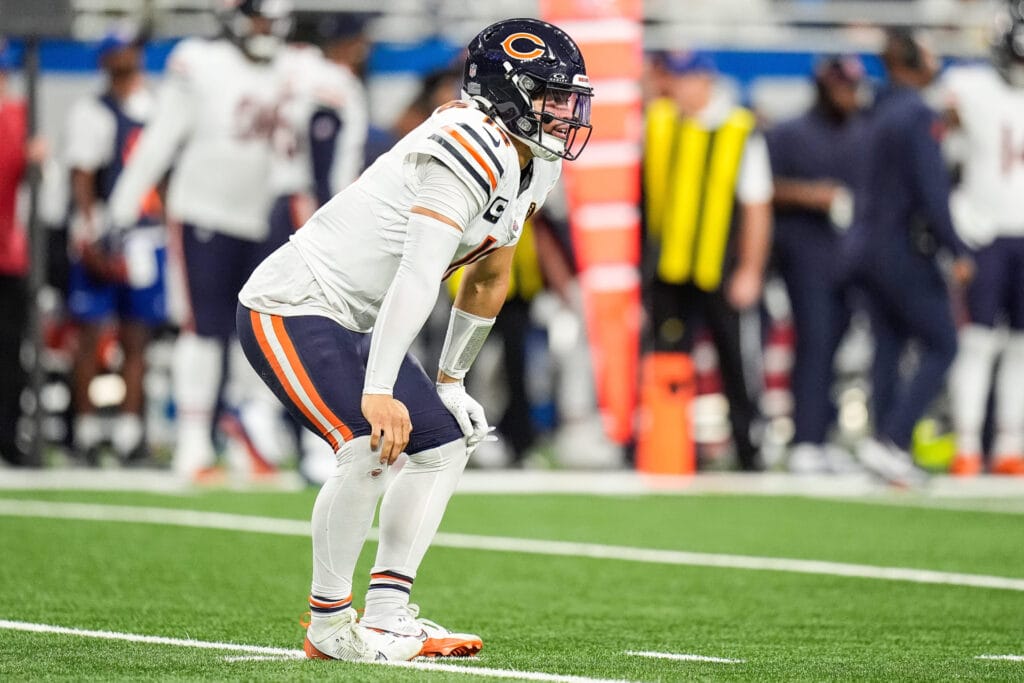 Chicago Bears quarterback Caleb Williams