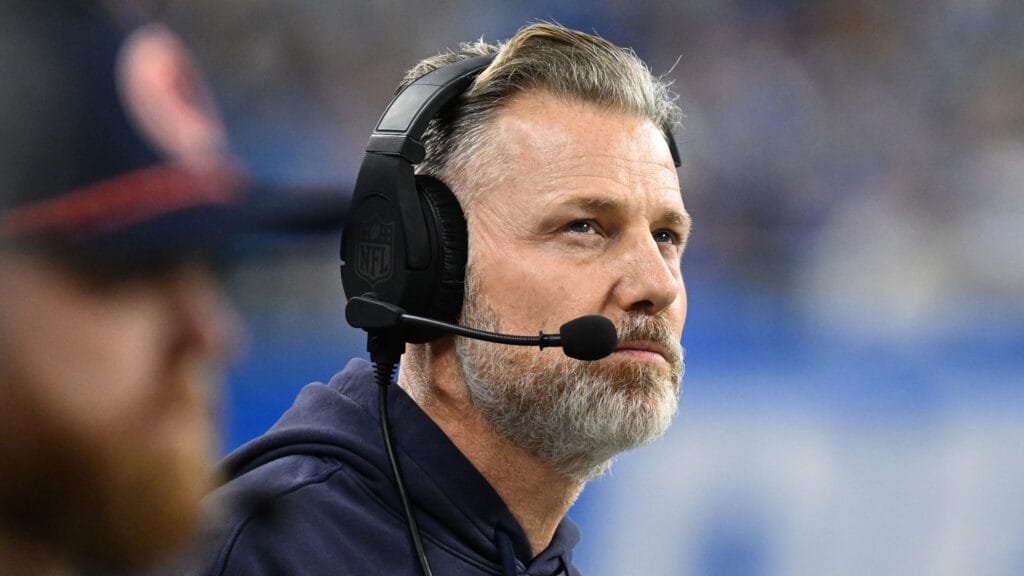 Former Chicago Bears head coach Matt Eberflus
