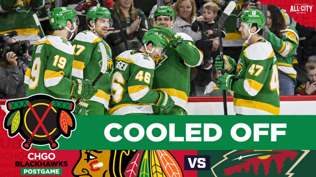 CHGO Blackhawks Podcast: Chicago Blackhawks blow 2-0 lead against Minnesota Wild
