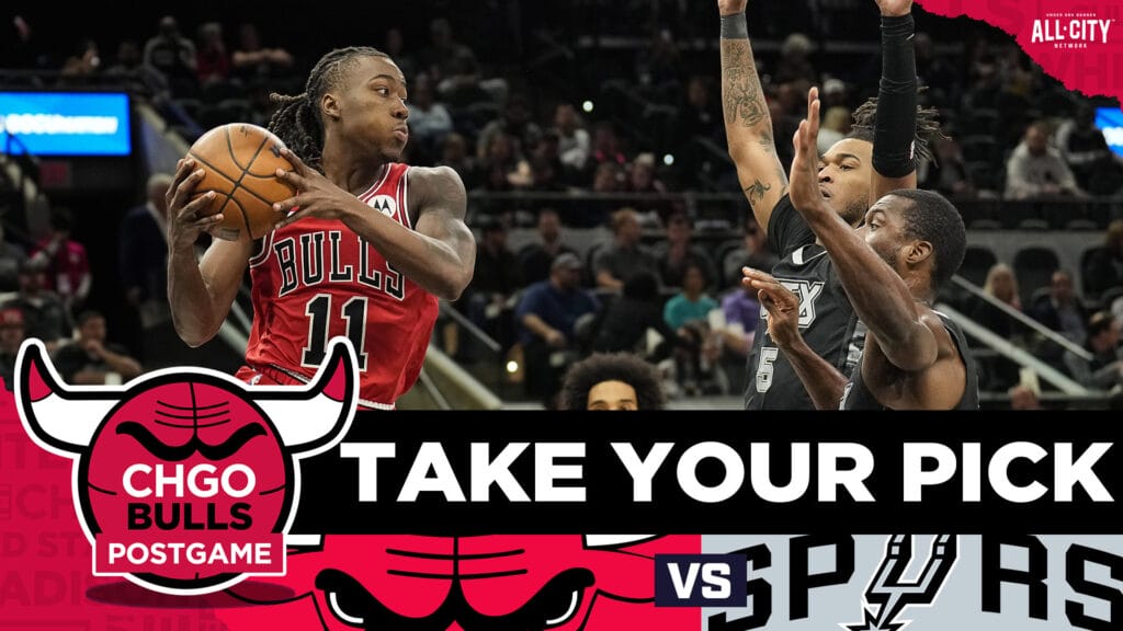 Nikola Vucevic, Ayo Dosunmu dominate as Bulls beat Wemby-less Spurs | CHGO Bulls Postgame