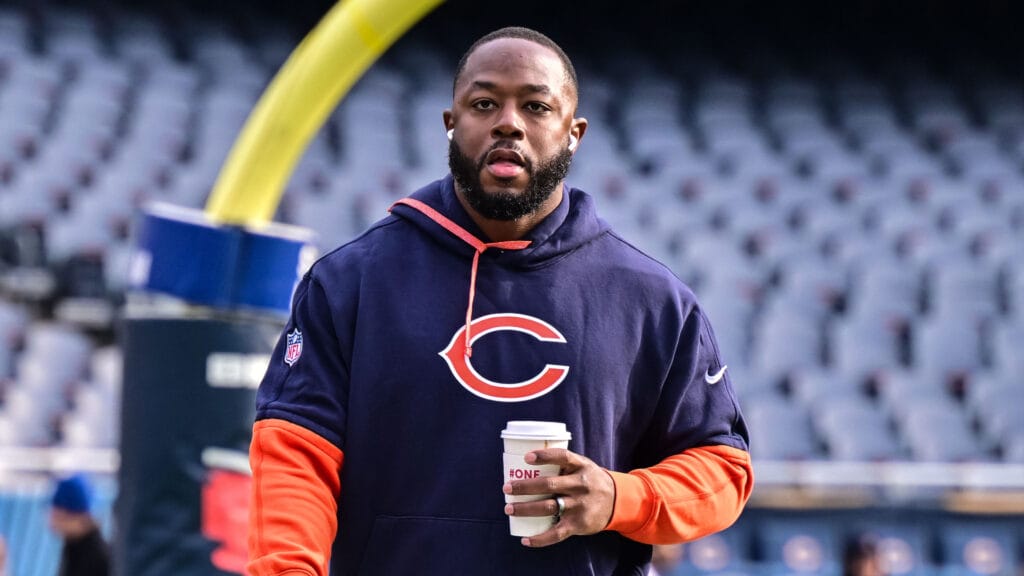 Chicago Bears interim head coach Thomas Brown