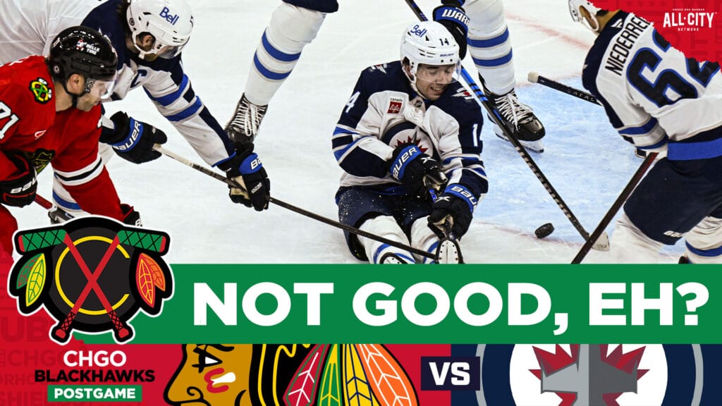 CHGO Blackhawks Podcast: Chicago Blackhawks lose 4-2 to the Jets in the 3rd period