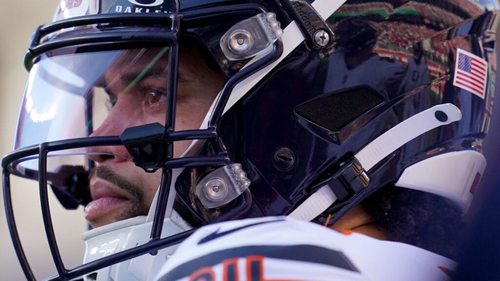 Chicago Bears quarterback Caleb Williams