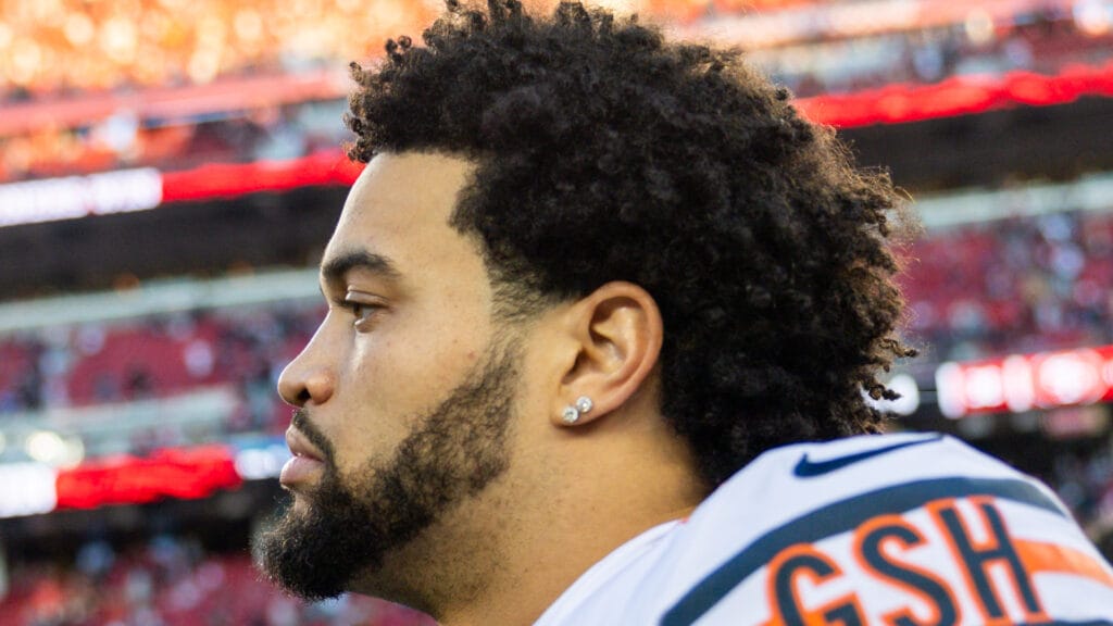 Chicago Bears quarterback Caleb Williams