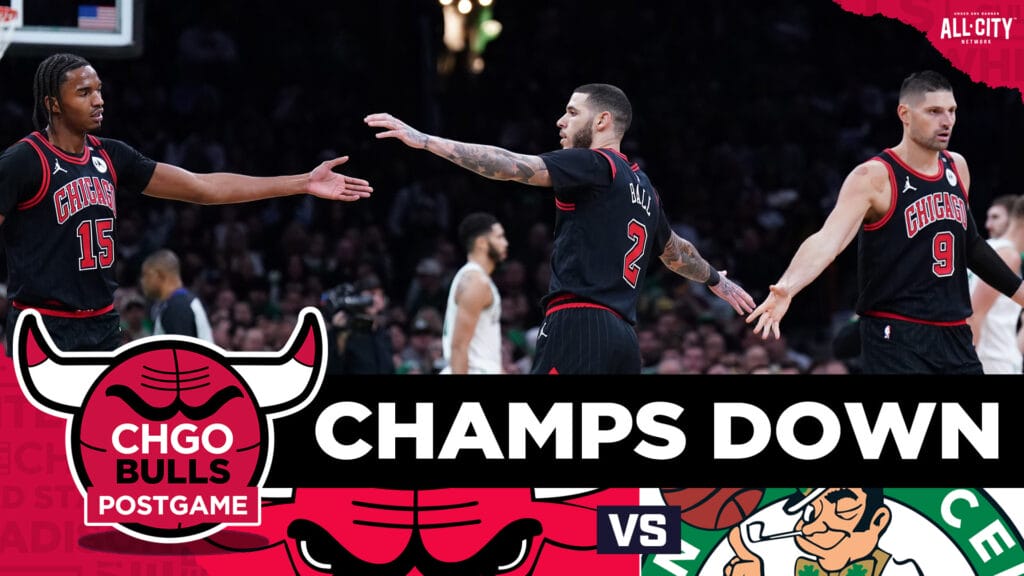 Zach LaVine scores 36 points in Bulls upset win over Celtics | CHGO Bulls Postgame