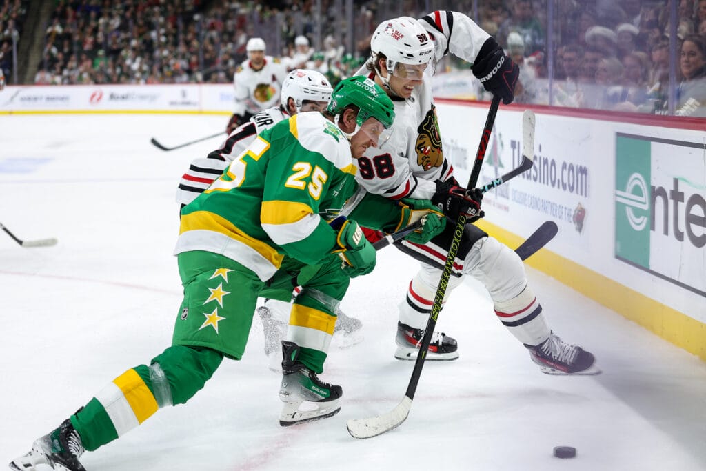 Blackhawks Recap: Bedard scores as Hawks drop a Wild one in Minnesota