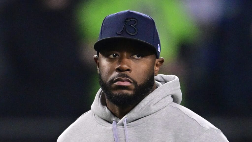Chicago Bears interim head coach Thomas Brown