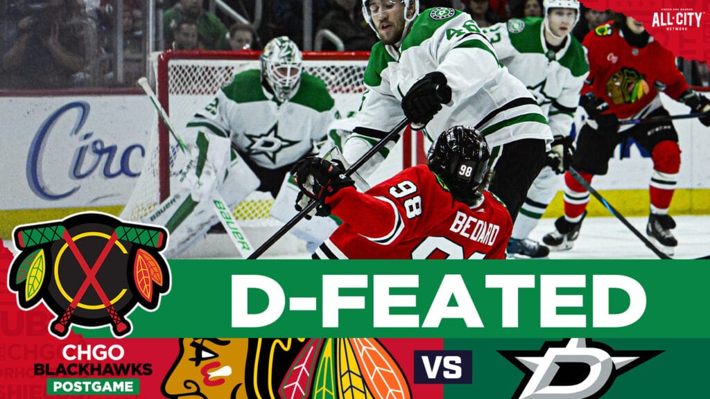 CHGO Blackhawks Podcast: Tyler Bertuzzi ejection dooms Blackhawks against the Dallas Stars