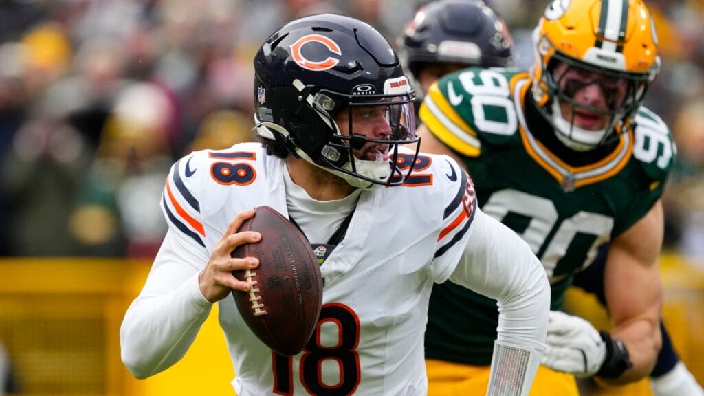 Chicago Bears quarterback Caleb Williams