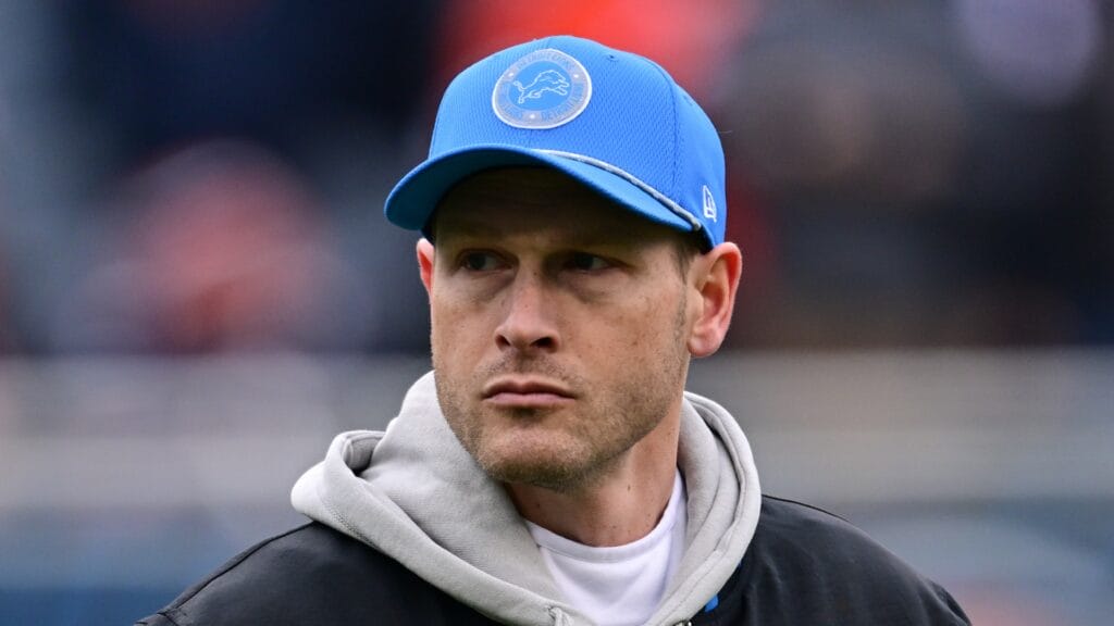 Detroit Lions offensive coordinator and Chicago Bears head coaching candidate Ben Johnson