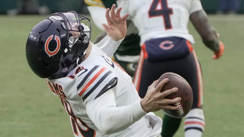Chicago Bears quarterback Caleb Williams