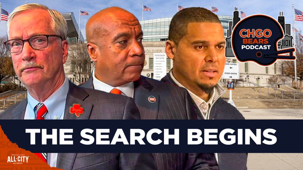 CHGO Bears Podcast: Ryan Poles, Kevin Warren, George McCaskey put on brave face as coaching search begins
