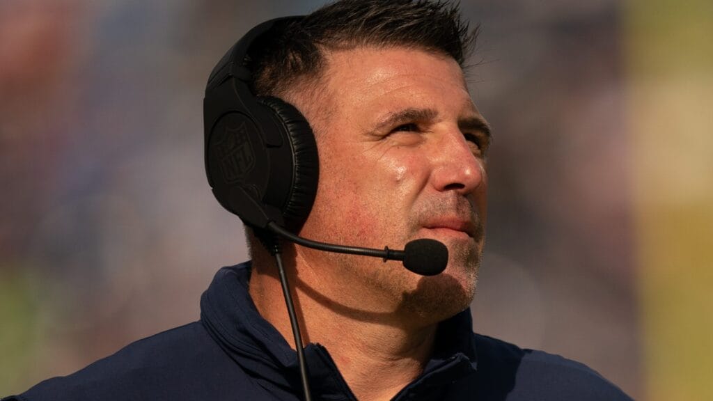 Former Tennessee Titans head coach and Chicago Bears coaching candidate Mike Vrabel