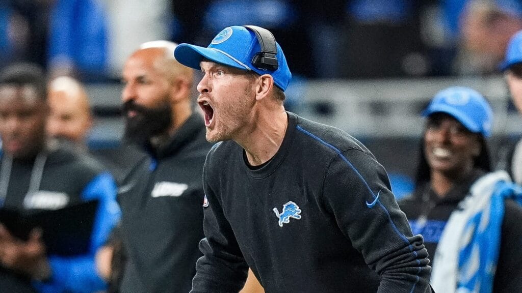 Chicago Bears head coaching candidate and Detroit Lions OC Ben Johnson