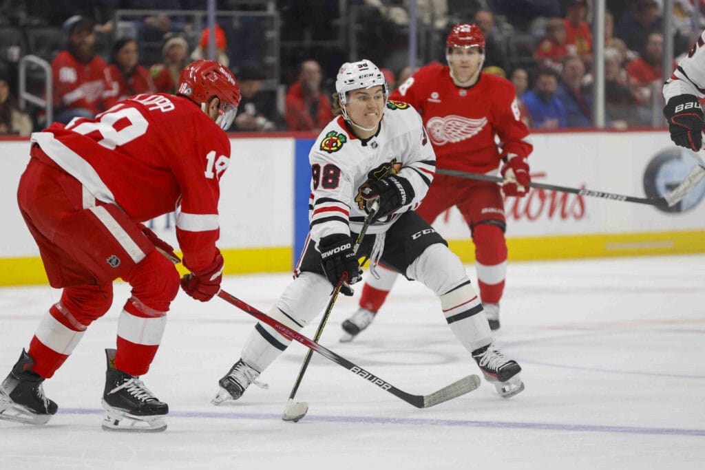 Blackhawks Recap: Patrick Kane Red Wings flatten Hawks in Motor City