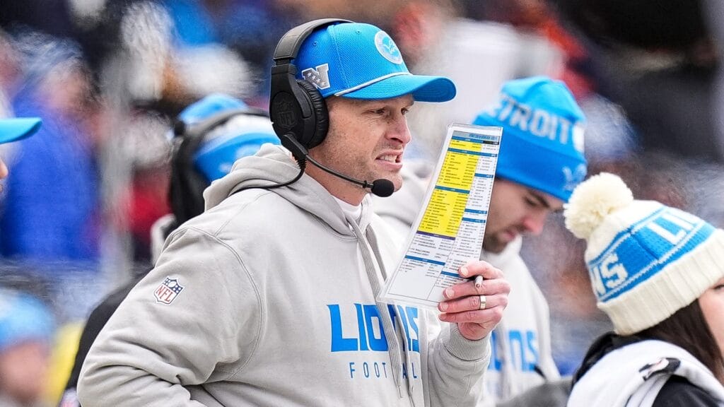 Detroit Lions OC and Chicago Bears head coach candidate Ben Johnson
