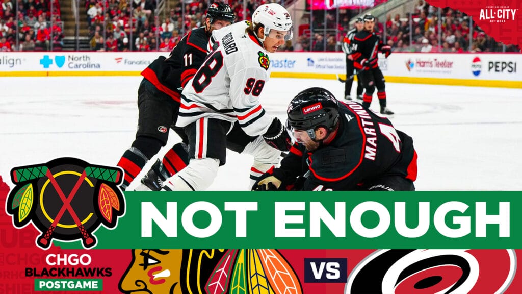CHGO Blackhawks Podcast: Connor Bedard scores but Blackhawks lose 3-2 to Hurricanes