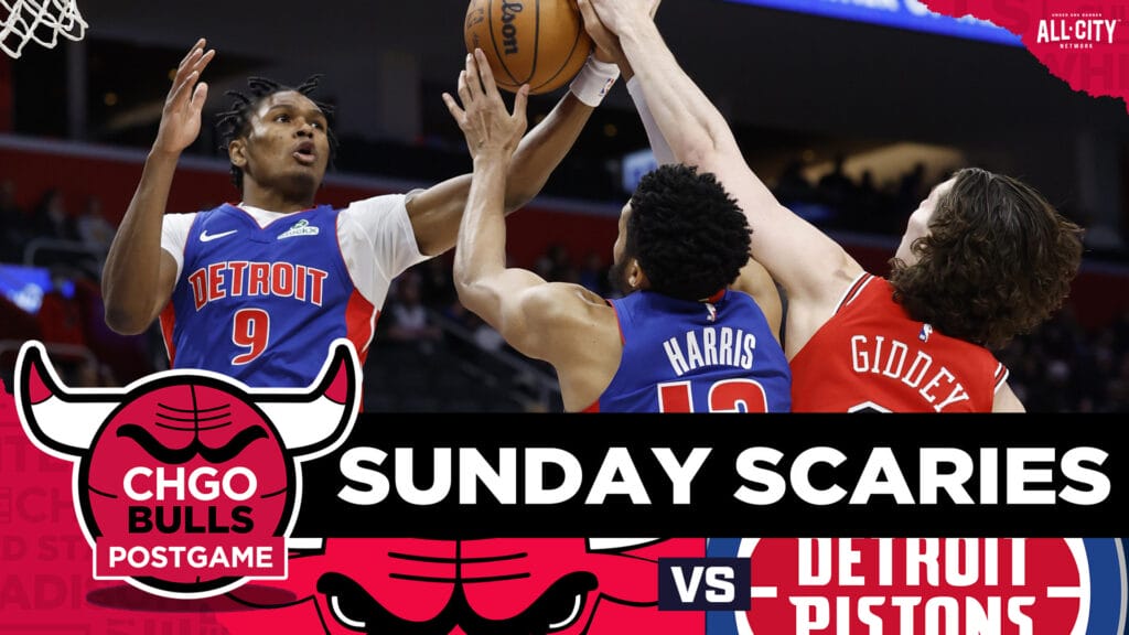 Nikola Vucevic triple double not enough as Pistons bully Bulls | CHGO Bulls Postgame