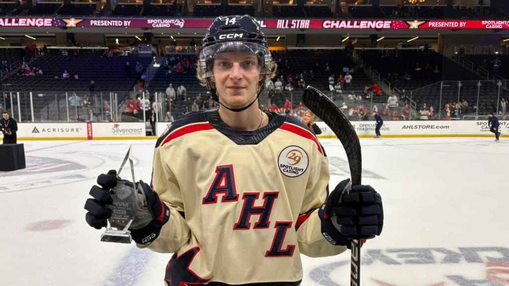 Kevin Korchinski named AHL All-Star MVP