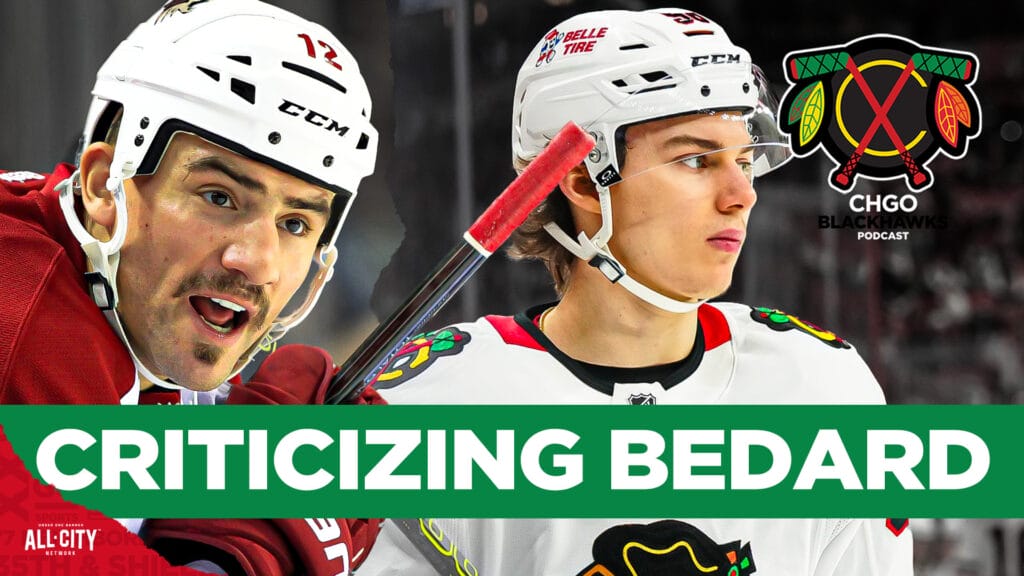 CHGO Blackhawks Podcast: Is the national media’s criticism of Blackhawks’ star Connor Bedard fair?