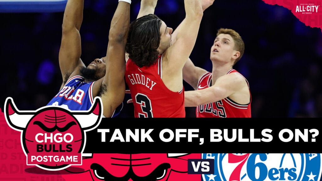 Josh Giddey, Kevin Huerter say NO to the tank as Bulls steamroll 76ers | CHGO Bulls Postgame