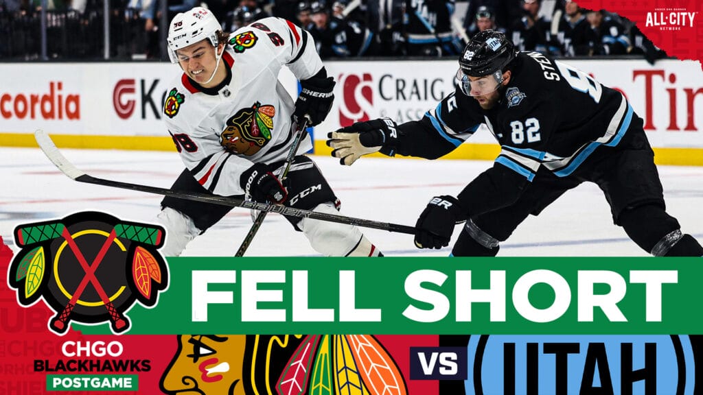 CHGO Blackhawks Podcast: Seth Jones scores, but Chicago Blackhawks fall short to Utah