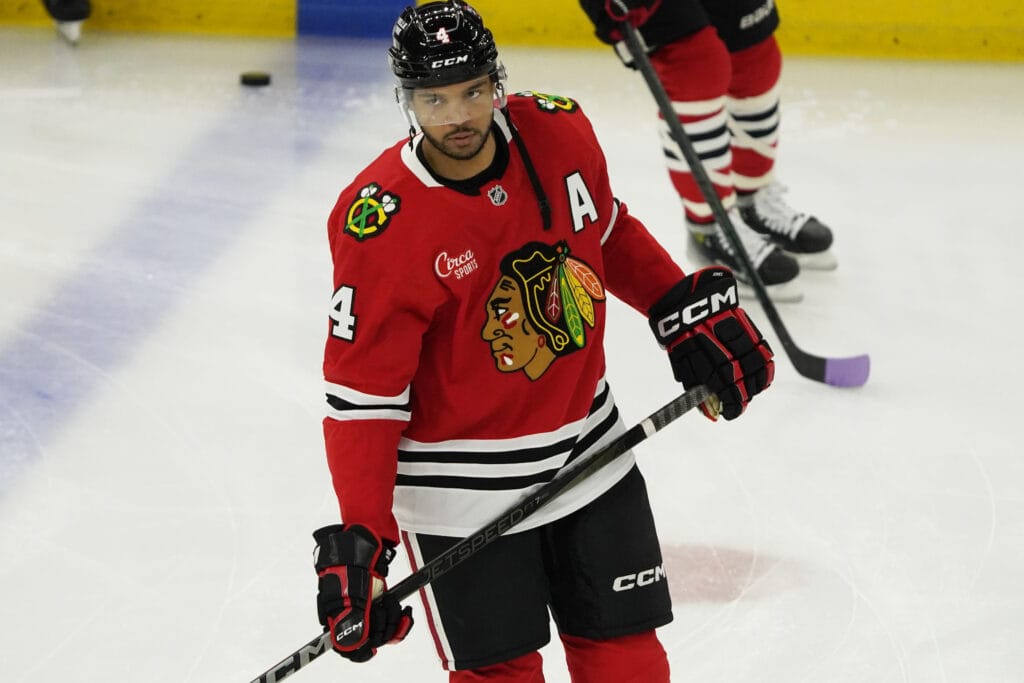Former Blackhawks defenseman Seth Jones