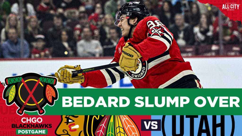 CHGO Blackhawks POSTGAME Podcast | Connor Bedard scores in overtime as Blackhawks beat Utah