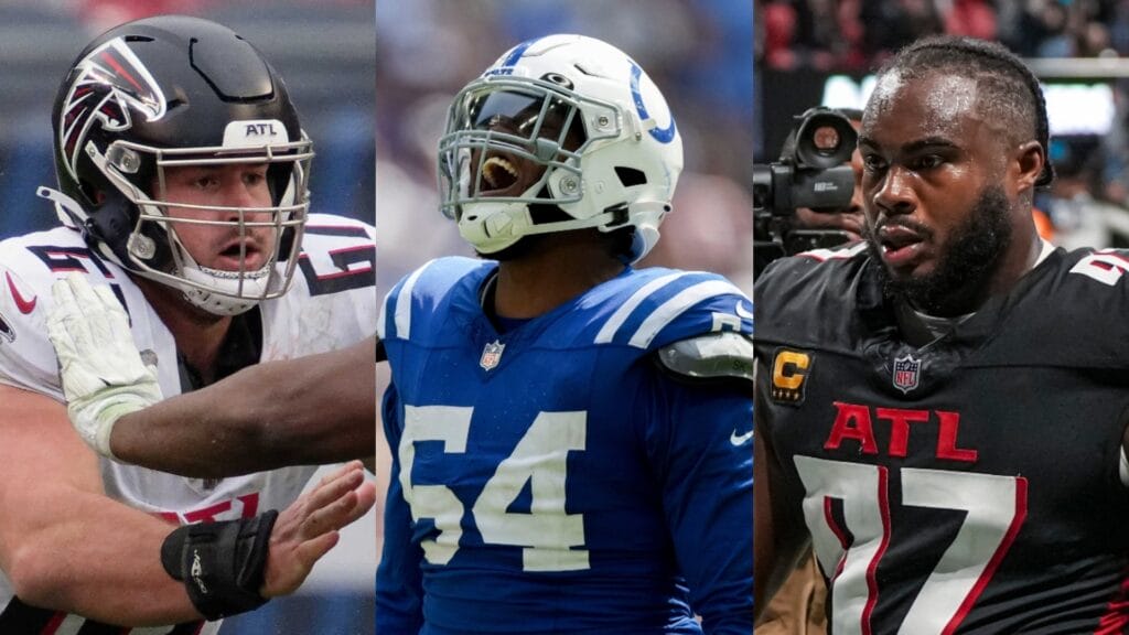 New Bears Drew Dalman, Dayo Odeyingbo, Grady Jarrett