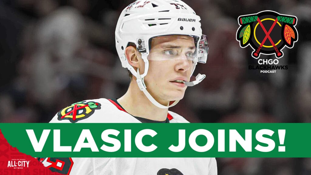 CHGO Blackhawks Podcast: Chicago Blackhawk Alex Vlasic joins to discuss team’s youth movement
