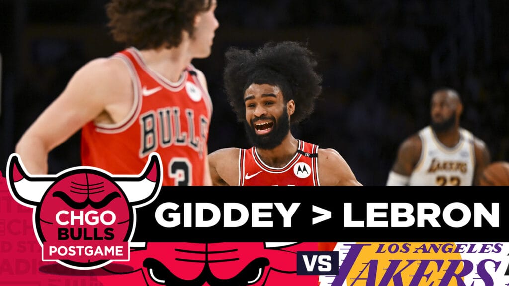 Josh Giddey 2 steals shy of quadruple double as Bulls blow out Lakers | CHGO Bulls Postgame