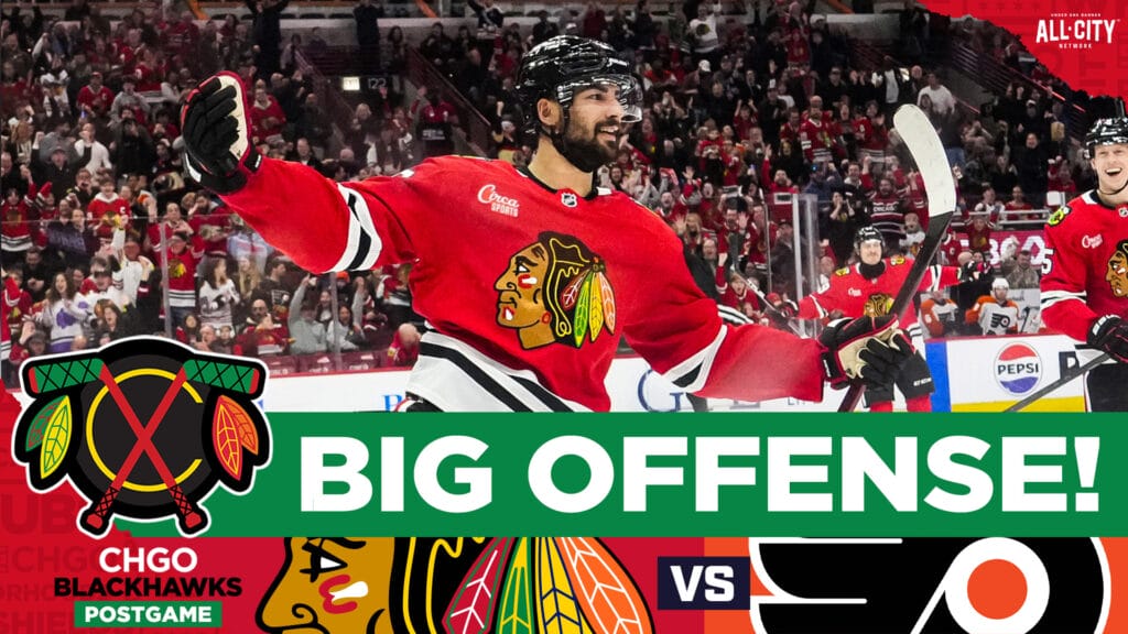 CHGO Blackhawks Podcast: Ryan Donato scores twice, Blackhawks end losing streak vs. Flyers