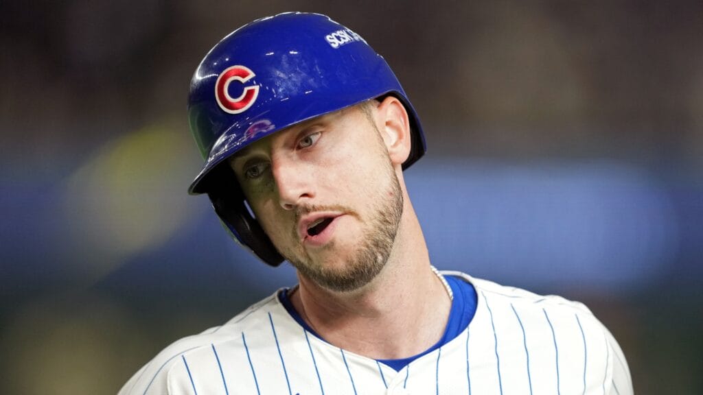 Chicago Cubs right fielder Kyle Tucker.
