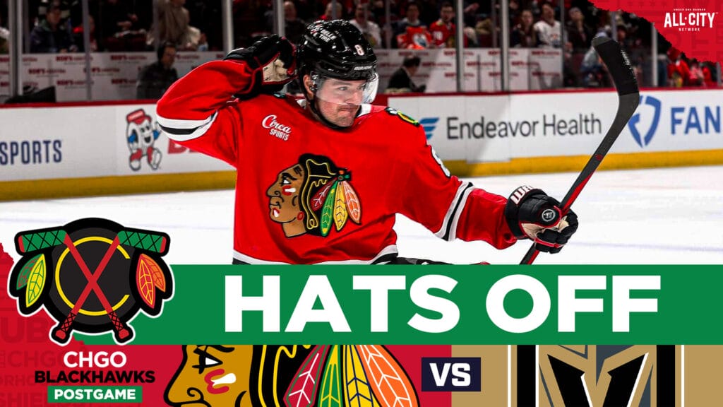 CHGO Blackhawks POSTGAME Podcast | Ryan Donato scores hat trick, but Chicago Blackhawks lose to Golden Knights