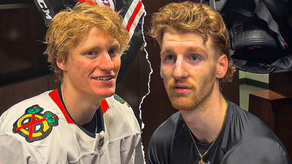 Oliver Moore, Sam Rinzel to make Blackhawks debuts Sunday vs Utah
