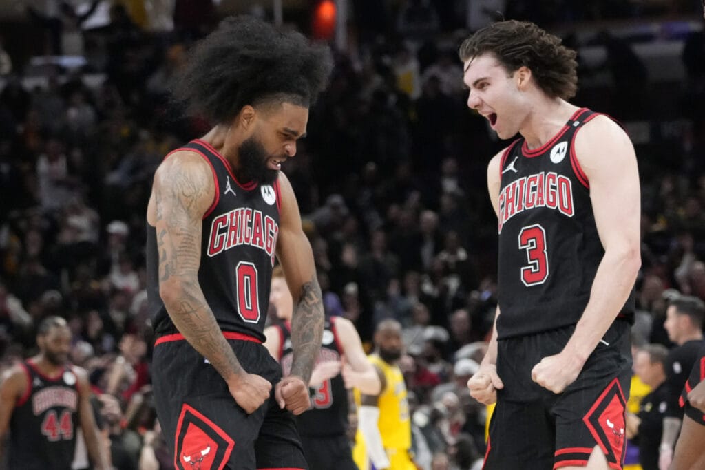 Coby White and Josh Giddey were on fire for the Chicago Bulls in March