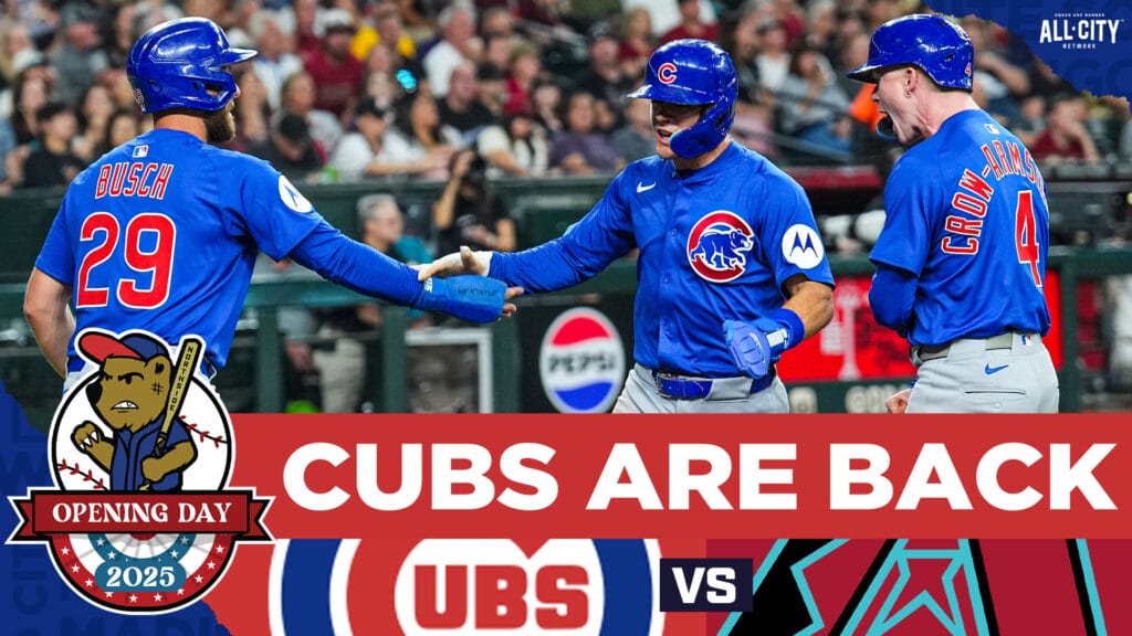 CHGO Cubs Podcast: Opening Day! Ian Happ and the Cubs DOMINATE the Arizona Diamondbacks